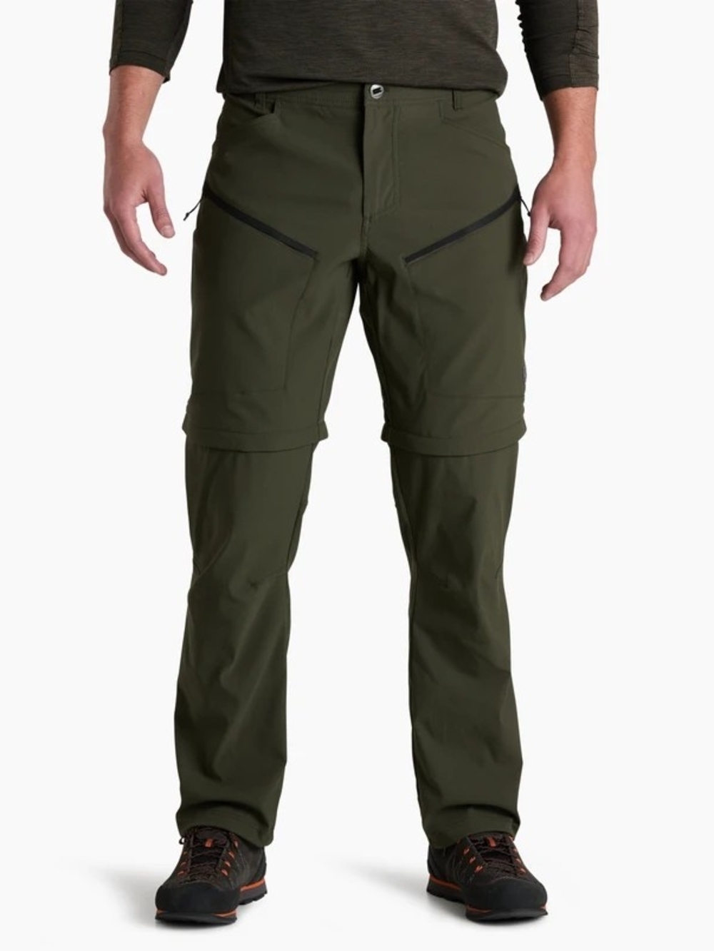 KUHL Convertible Olive Green Outdoor Pants